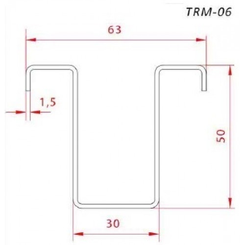6 Galvaniz Sera Profil 6